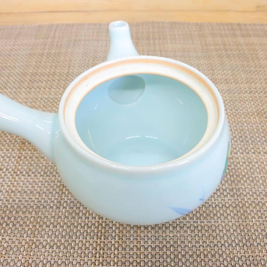 Amazon | 急須 有田焼 伊万里焼 カワセミ急須 小さめ 鳥 涼しげ